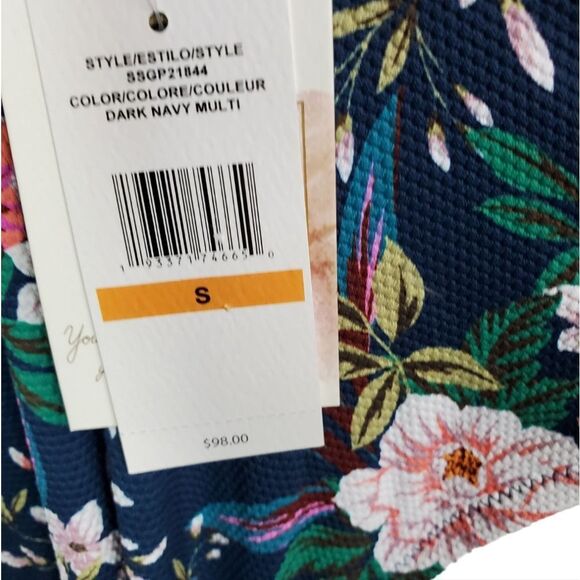 NEW JESSICA SIMPSON floral one piece S - Picture 7 of 7